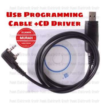 USB Programming Cable + CD Driver for HT BAOFENG-Kabel data program HT