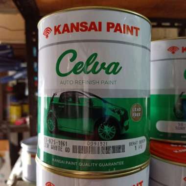 Cat Celva Primer Surfacer (cat dasar/meni) warna Putih ( white ) 1 kg