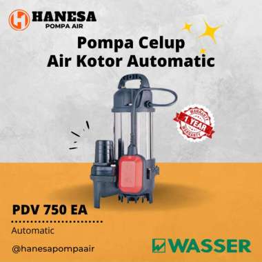 Wasser PDV 750 EA Pompa Celup Air Kotor Otomatis
