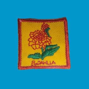 Tanda Regu Bunga Dahlia Putri Pramuka