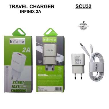Charger Infinix Hot 8 9 10 10S 11 12i Play Original 100% 18W Fast Charging Micro USB 9V 2A 18Watt / 