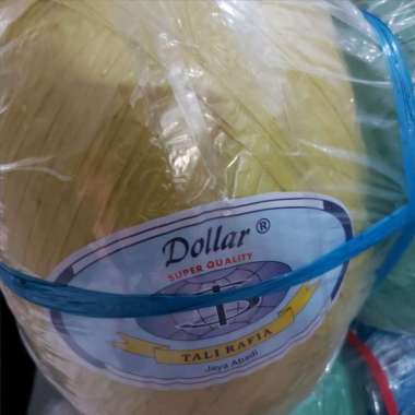 Tali rapiah Dollar 1kg warna/tali 1kg warna Merk Dollar