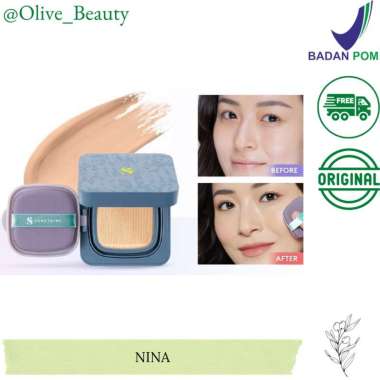 SOMETHINC HOOMAN Breathable UV Cushion Cover SPF 35 PA++++ - Cushion Nina