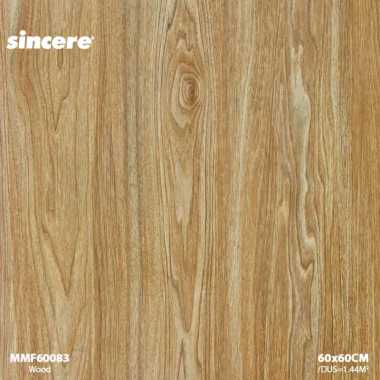 Sincere Granit Lantai 60x60 Cokelat Motif Kayu Matt Glazed MMF60083