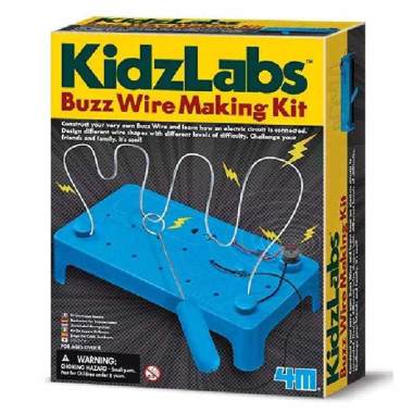 4M Kidzlabs Buzz Wire Making Kit 3232 mainan eksperimen kawat mainan edukasi mainan merakit kawat be