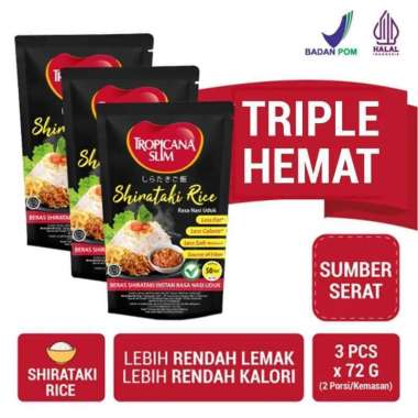 Tropicana Slim Shirataki Rice Rasa Nasi Uduk