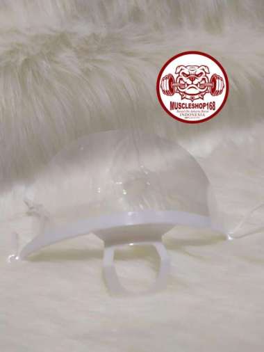 Kitchen Face Shield Mask Masker Mika Penutup Hidung Mulut Koki Dapur Masker Biasa