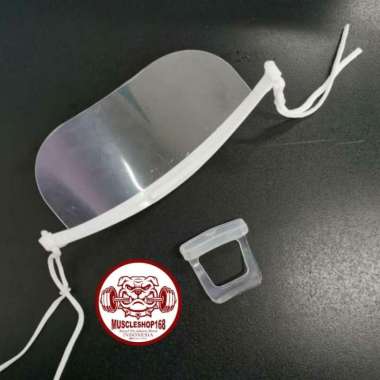 Kitchen Face Shield Mask Masker Mika Penutup Hidung Mulut Koki Dapur MaskBestQuality