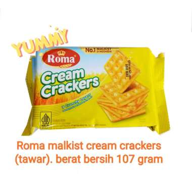 Malkist Cream Crackers (tawar) Roma