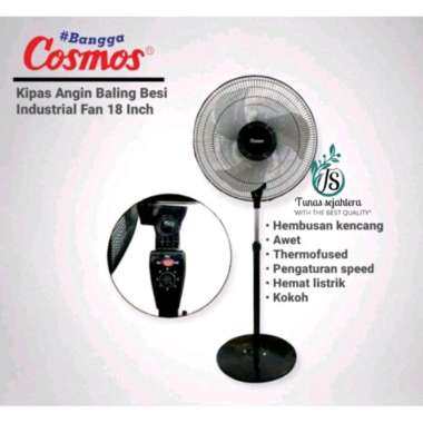 Kipas angin baling besi Cosmos 18TIF Industrial fan Cosmos 18 inch SNI Cosmos 18 TIF