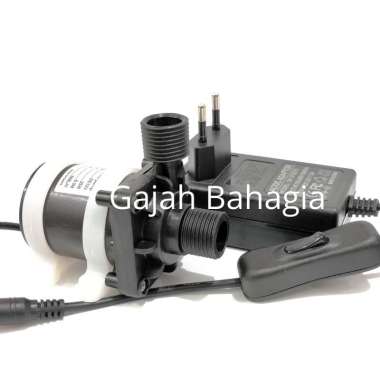 Pompa celup dc 12v submersible pump 12 volt Paket adaptor 12v