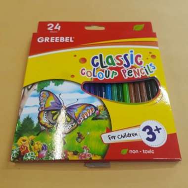 PENSIL WARNA GREEBEL 24 WARNA