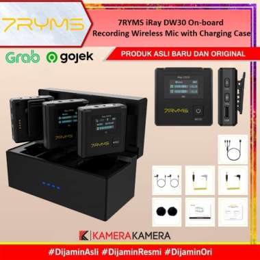 KameraKamera 7RYMS iRay DW30 On-board Recording Wireless Mic with Charging Case