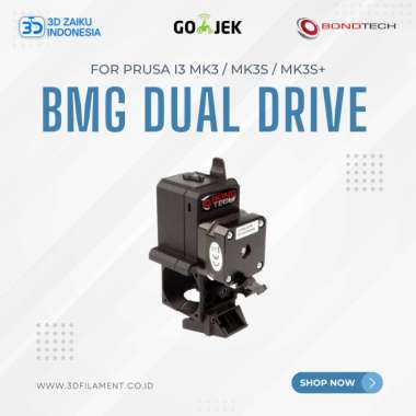 Bondtech BMG Dual Drive Extruder for Original Prusa i3 Series hitam polos