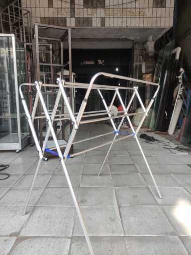 Jemuran handuk / Aluminium / Lipat / kokoh