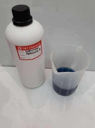 paket set larutan fehling A dan fehling B 100 ml Sesuai Gambar