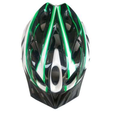 Pacific SPJ123 Helm Sepeda ML 57-61cm VS M-L White Green