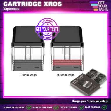 Cartridge XROS Pod Kit Series Replacement for All Xross Pods Nano Mini Device Authentic by VAPORESSO