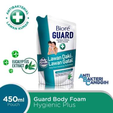 Sabun Cair Antiseptic Biore Hygenic Antibacterial 400Ml Pouch