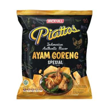 Potato Chip Piattos Ayam Goreng Special 75Gr