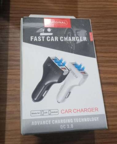 Qualcomm Mobil Fast 4 USB QC 3.0 Car Charger Samsung Xiaomi iPhone hp