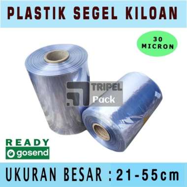 Plastik Shrink Plastik Segel Heat Shrink Kiloan Grosir - Ukuran Besar 25 cm