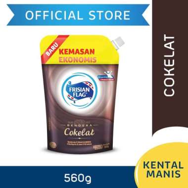 Promo Harga Frisian Flag Susu Kental Manis Cokelat 560 gr - Blibli