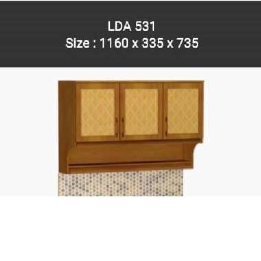 BIG PANEL Lemari Dapur Atas / Kitchen Set Atas LDA 5531