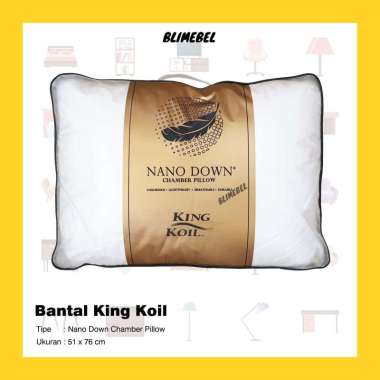 King Koil Nano Down - Bantal Kingkoil Bulu Angsa Nanodown - Goose Down Pillow +PackingKempes
