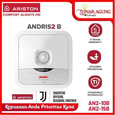 ARISTON WATER HEATER ANDRIS 2 B 10 B / AN2 10B 10L / AN2 15B 15L 100% ORI ANDRIS2B-AN210B