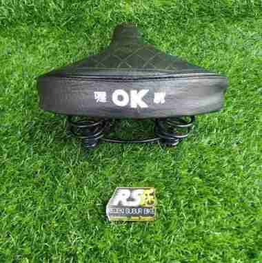 Sadel jok sedel sepeda onthel jengki merk OK NOS klasik vintage