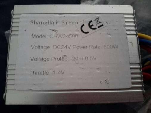 KONTROLER 500W 24V DINAMO MOTOR BRUSHED TRAIL SKUTER JACKIE FANTACY