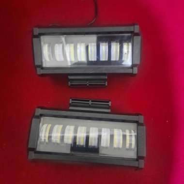 Foglamp lampu bemper mobil universal Modifikasi tambahan sepasang