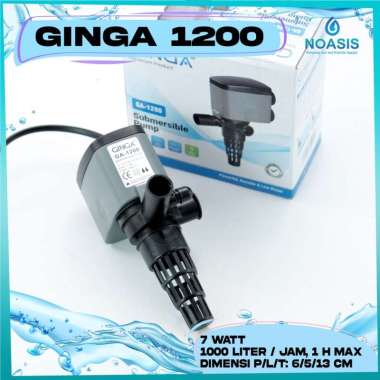 GINGA GA 1200 - Power Head Pompa Filter Air Celup Aquarium GA1200