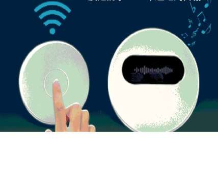 Bel Pintu Wireless Bel Tanpa Baterai Tahan Air Hitam