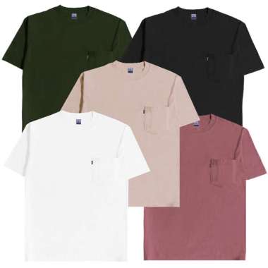 Otsky Kaos Polos Pocket Katun 24s ALMOND BROWN L