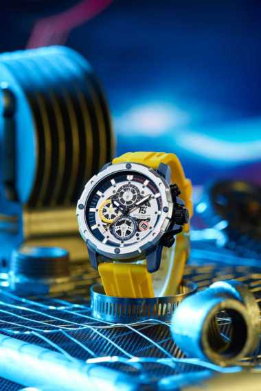 Jam Tangan Pria T5 Digital Original Tali Rubber Tanggal dan Chrono Aktif Free Box dan Garansi 100% T