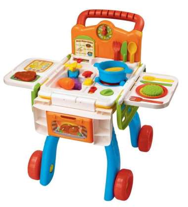 Vtech 2 In 1 Shop & Cook Playset Mainan Anak multicolor