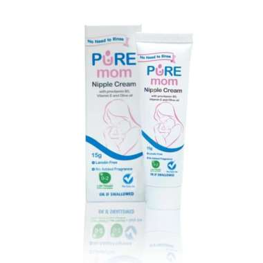 Pure Mom Nipple Cream Salep Krim Puting Luka Lecet Kering Ibu Menyusui