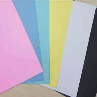 Kertas Cover Jilid BC Buffalo Manila F4 Brief Card Warna Muda Folio Hijau