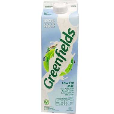 Promo Harga Greenfields Fresh Milk Low Fat 1000 ml - Blibli