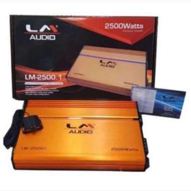 Power monoblock LM 2500.1 - monoblock power lm 2500 1 class D