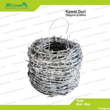 Kawat Duri Baja 10kg / Rol