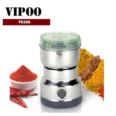 VIPOO V8300 Electric Grinder Coffee/Bumbu silver