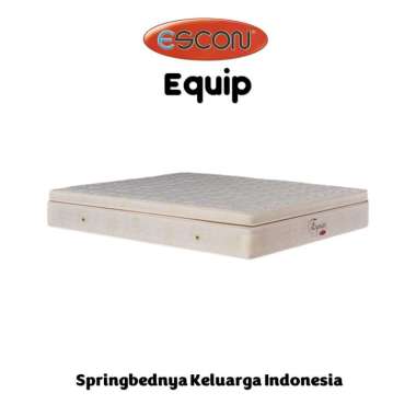 Kasur Spring Bed ESCON Equip (Hanya Kasur) - FREE BANTAL 100 x 200