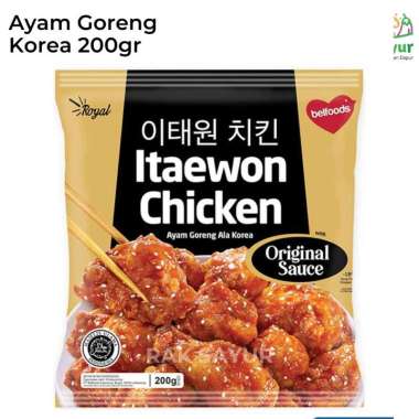 Promo Harga Belfoods Royal Ayam Goreng Ala Korea Itaewon Chicken 200 gr - Blibli