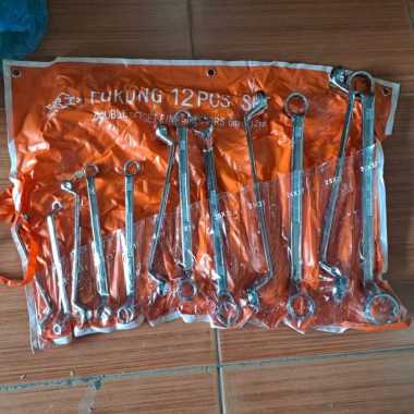 kunci ring set 12pcs 6-32mm ring fukung 12 pc 6 sd 32m