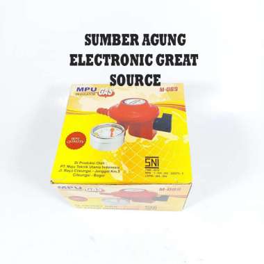 Kepala Regulator Gas Kompor MPU M089 Automatic Hemat Gas Plus Indikator