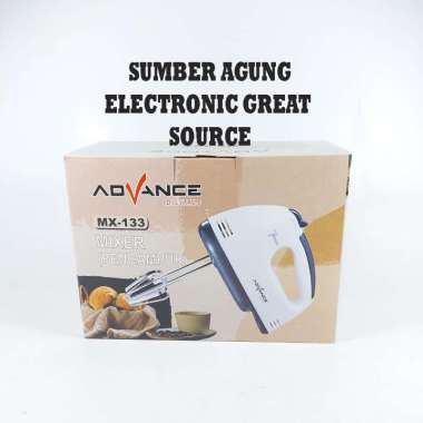 Advance MX133 Mixer Roti 133 Pencampur Elektrik Hand Mikser Tangan