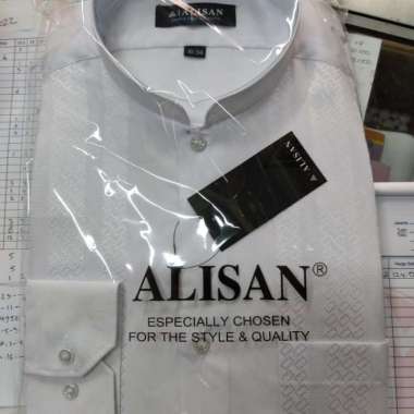 Baju Koko Lengan Panjang Pria Alisan L